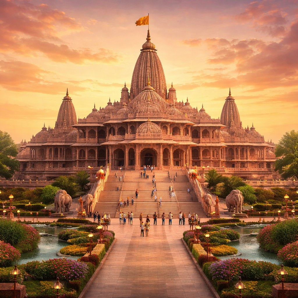 राम मंदिर वॉलपेपर