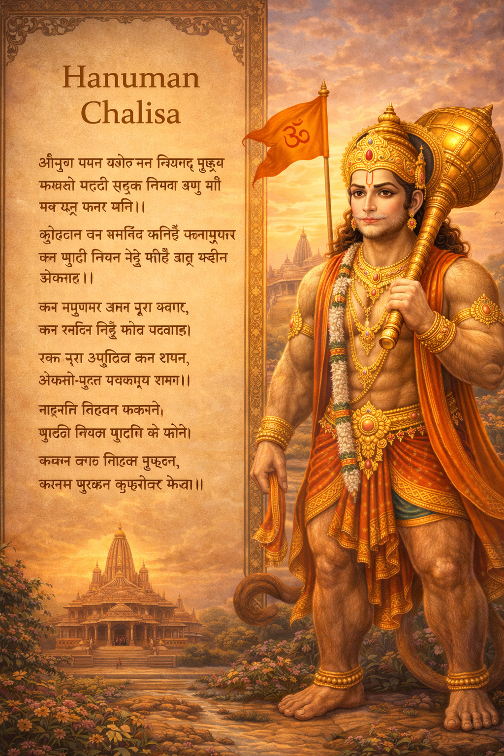 हनुमान चालीसा वॉलपेपर